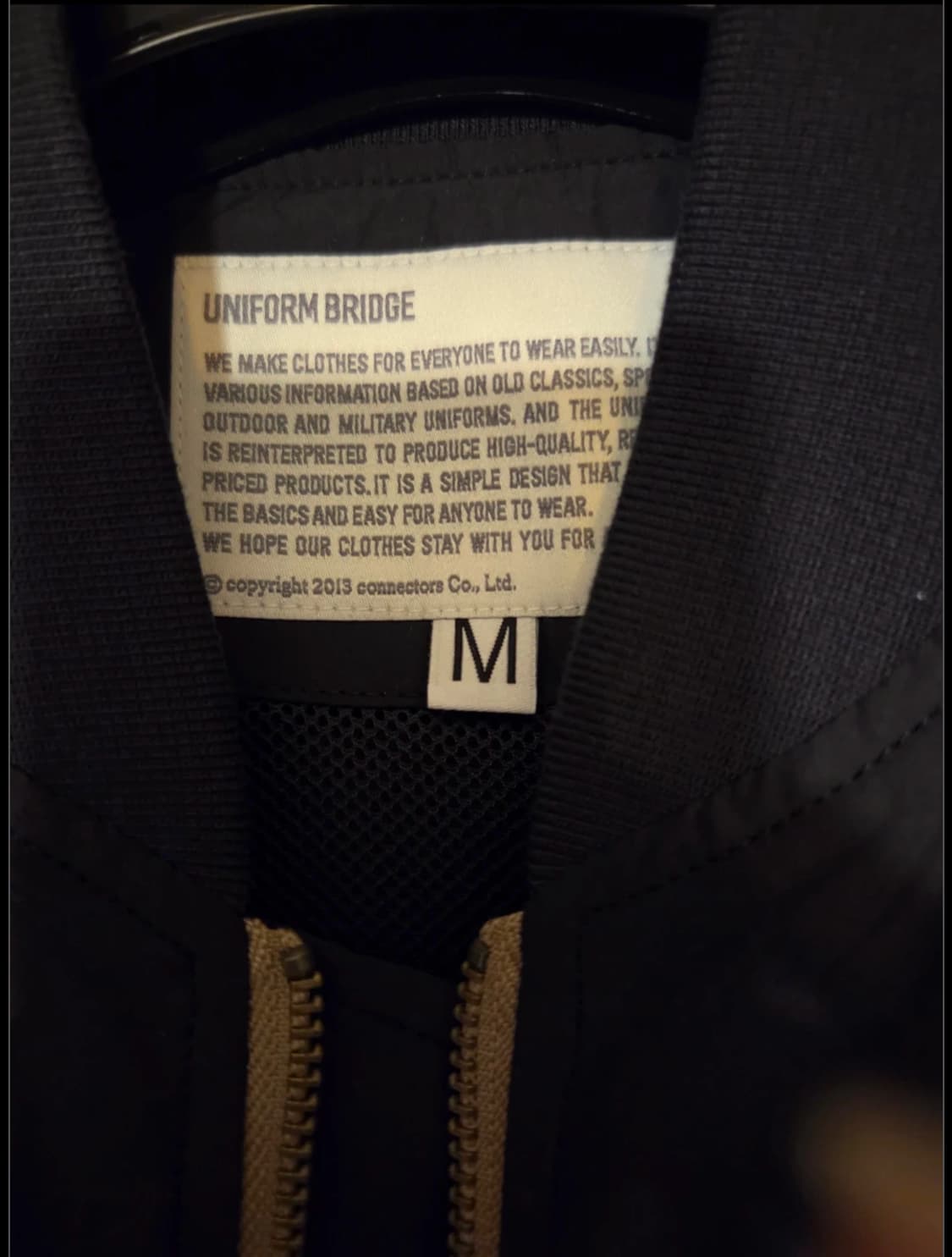 유니폼브릿지 MA-1 항공점퍼 M 상품이미지5