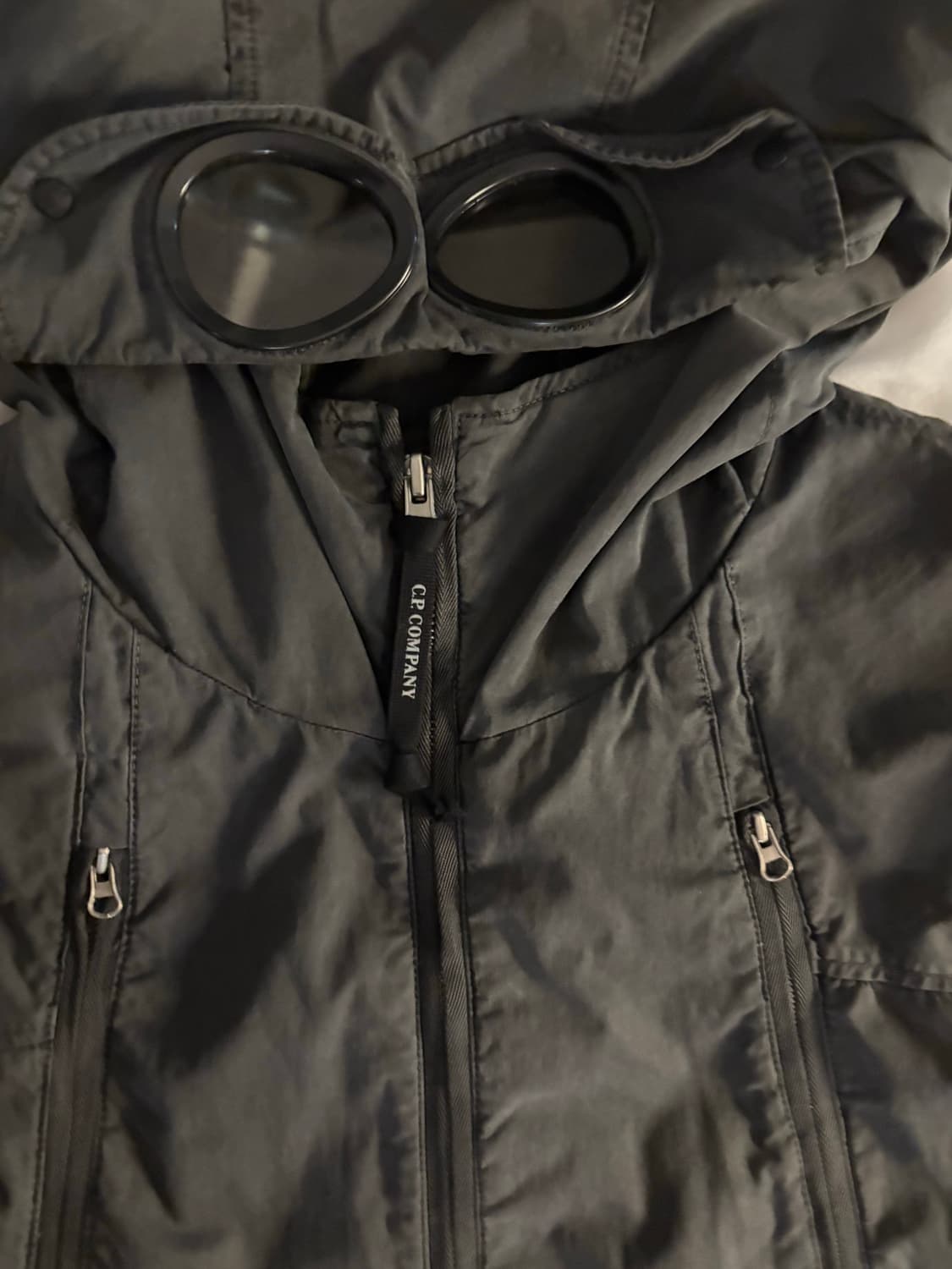 CP컴퍼니 고글 후드 바람막이 집업 자켓 상품이미지2