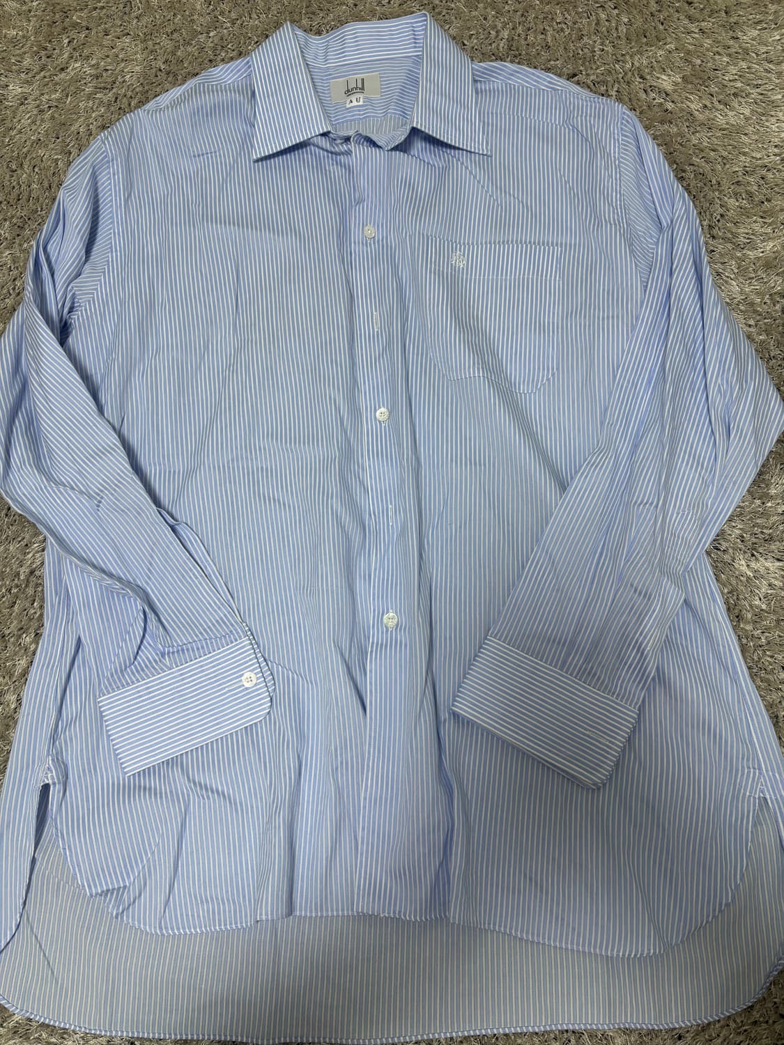 일제 DUNHILL 스트라이프셔츠 사이즈 105-110 상품이미지1