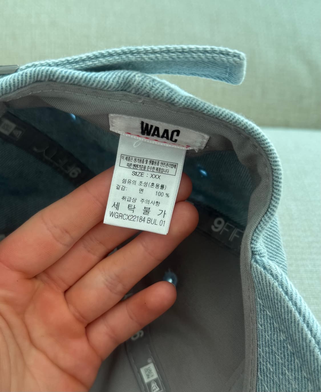 WAAC x 뉴에라 골프모자 상품이미지4