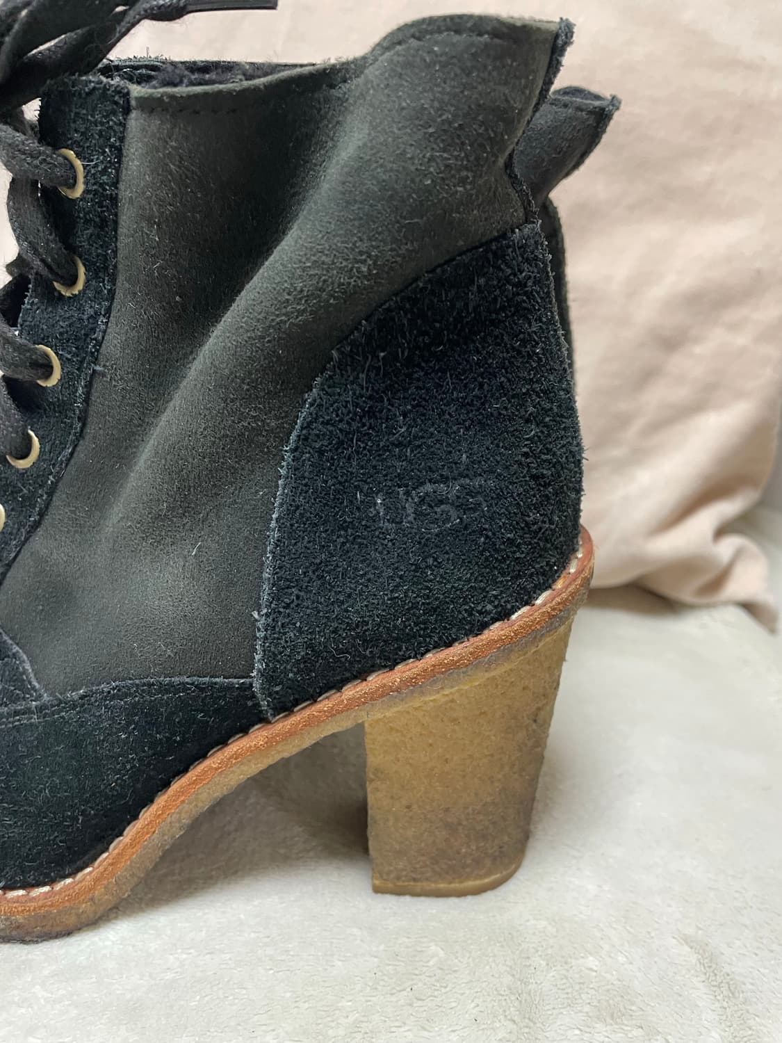 UGG 소피아 스웨이드 앵클 부츠 230 상품이미지4