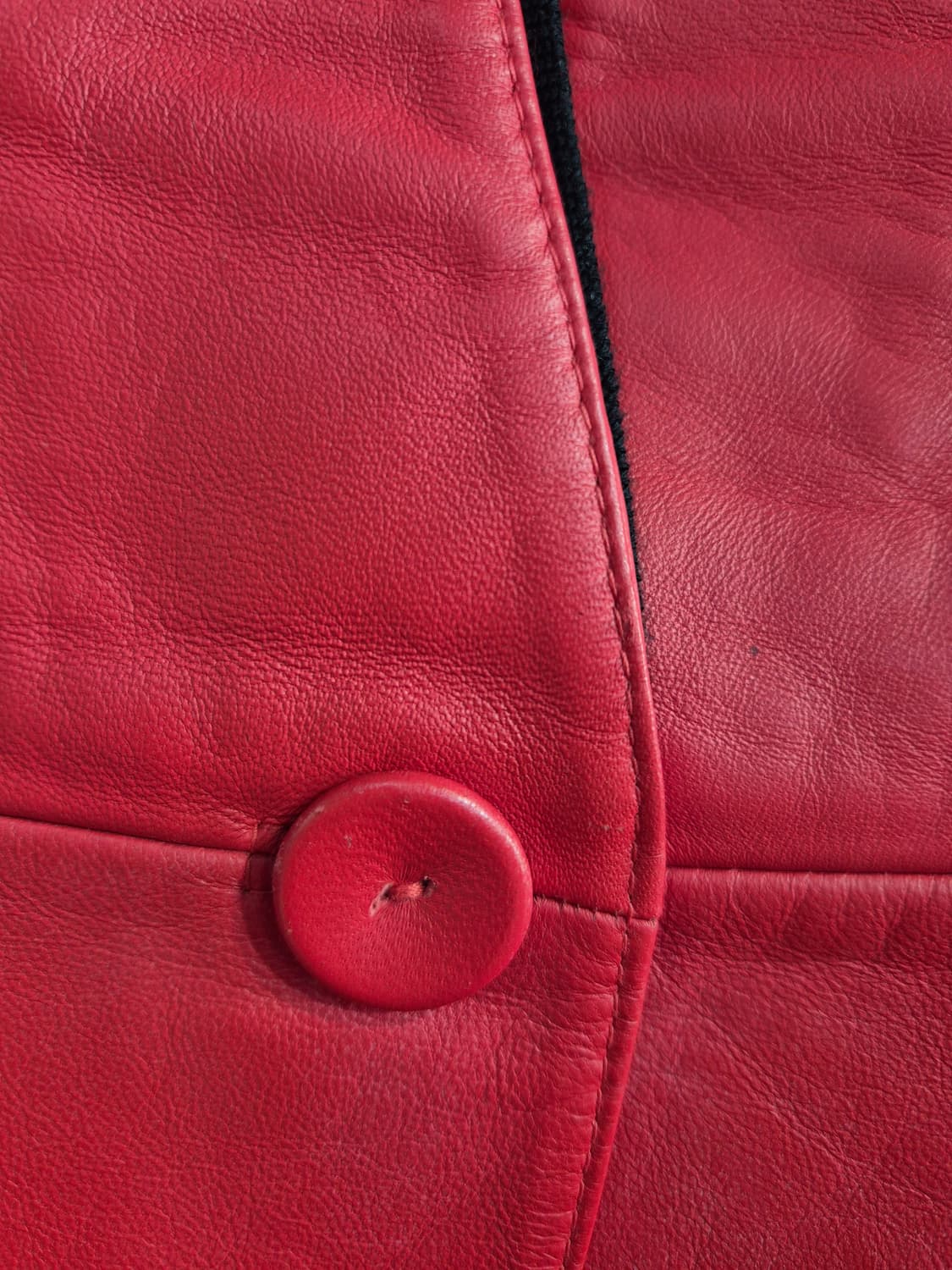 Chatelaine 빨간색 양가죽 자켓 55 66 상품이미지4