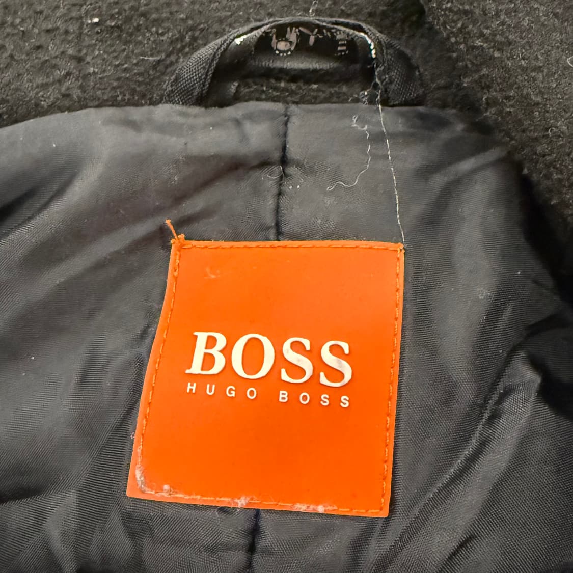 [정품] 휴고 보스 블랙 후드 바람막이 점퍼 b18 상품이미지5