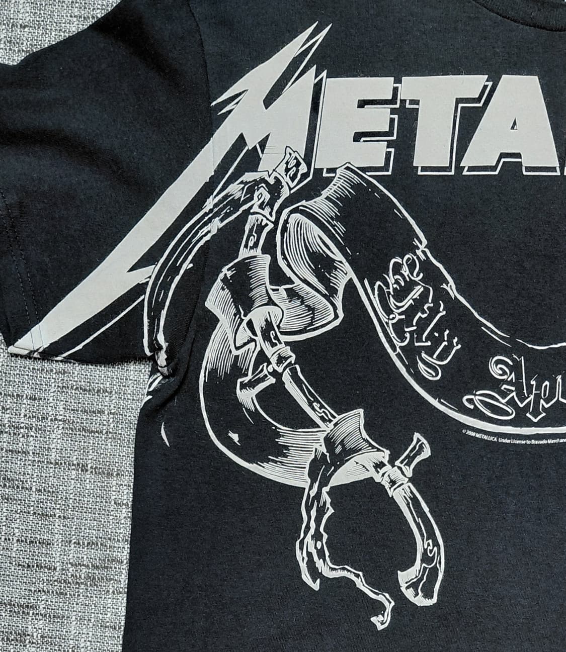 [M] 2008 메탈리카(Metallica) 오피셜 락 티셔츠 (델타) 상품이미지7