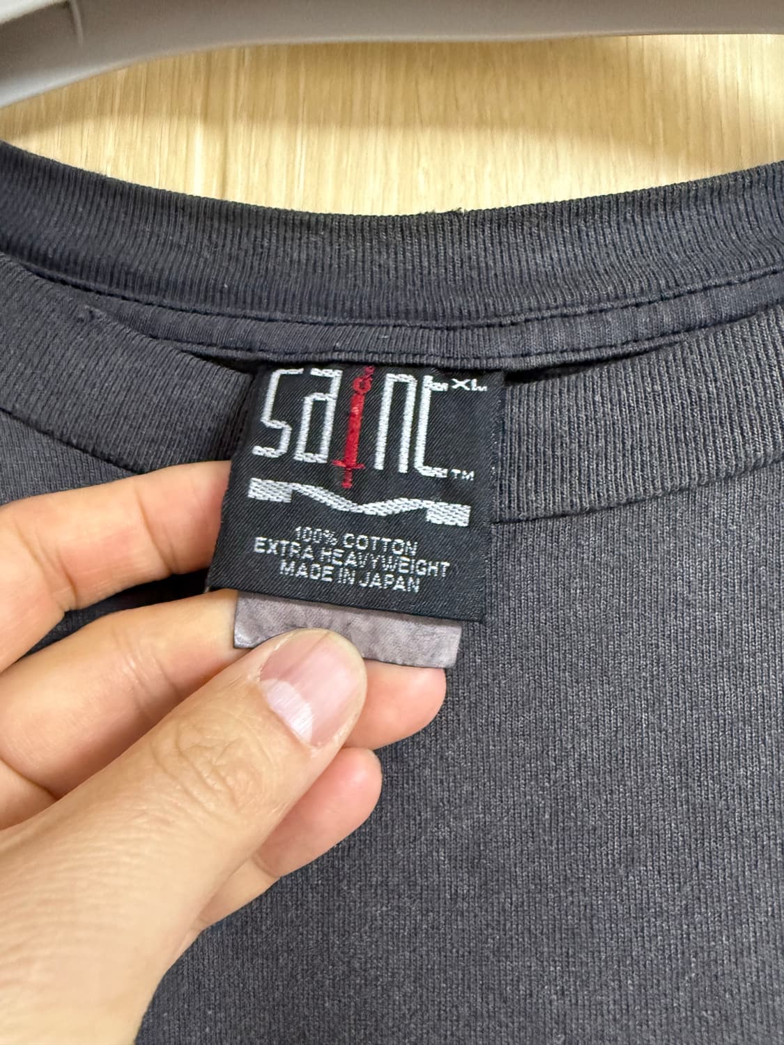 세인트마이클 saint 2회 착용 팝니다.사이즈교환L또는 판매 상품이미지4