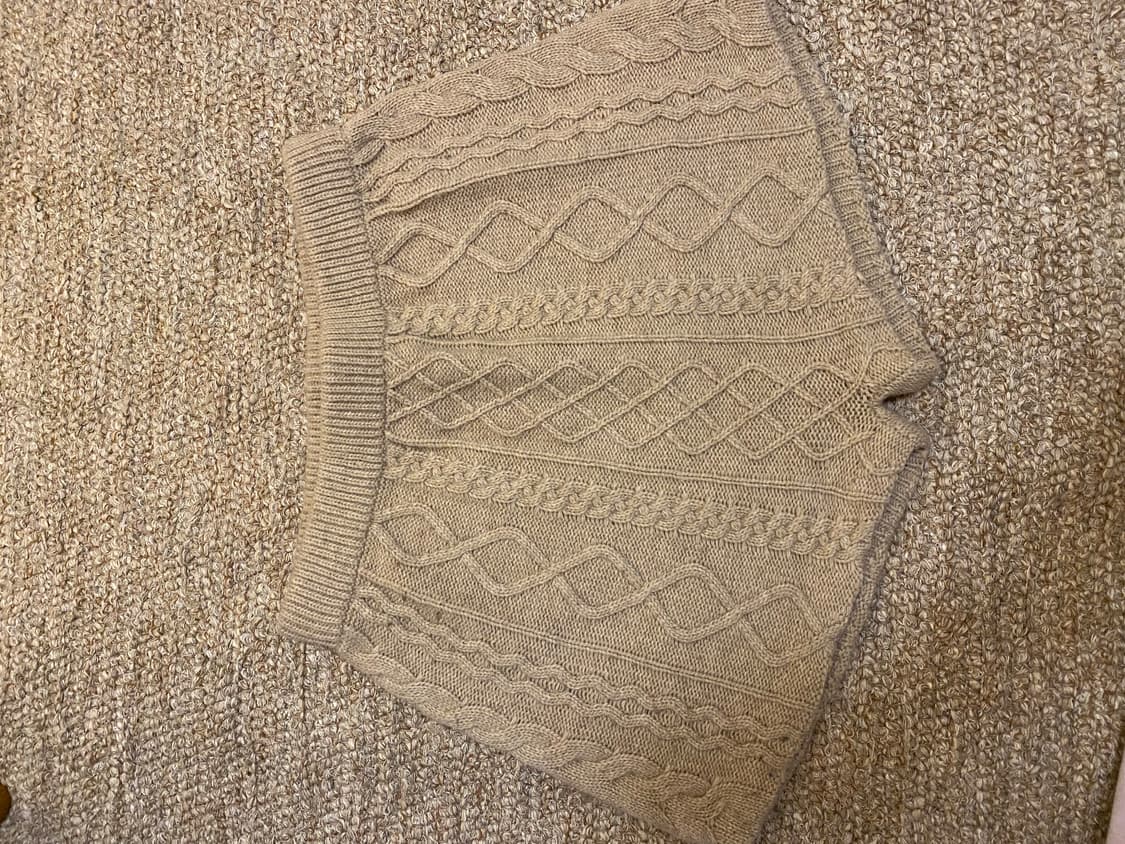 일본 브랜드another edition 니트 반바지  상품이미지3