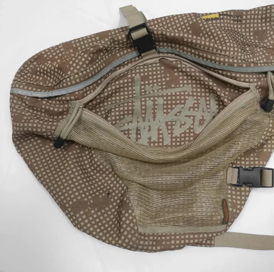 90s 스투시 슬링백 사막색 상품이미지6