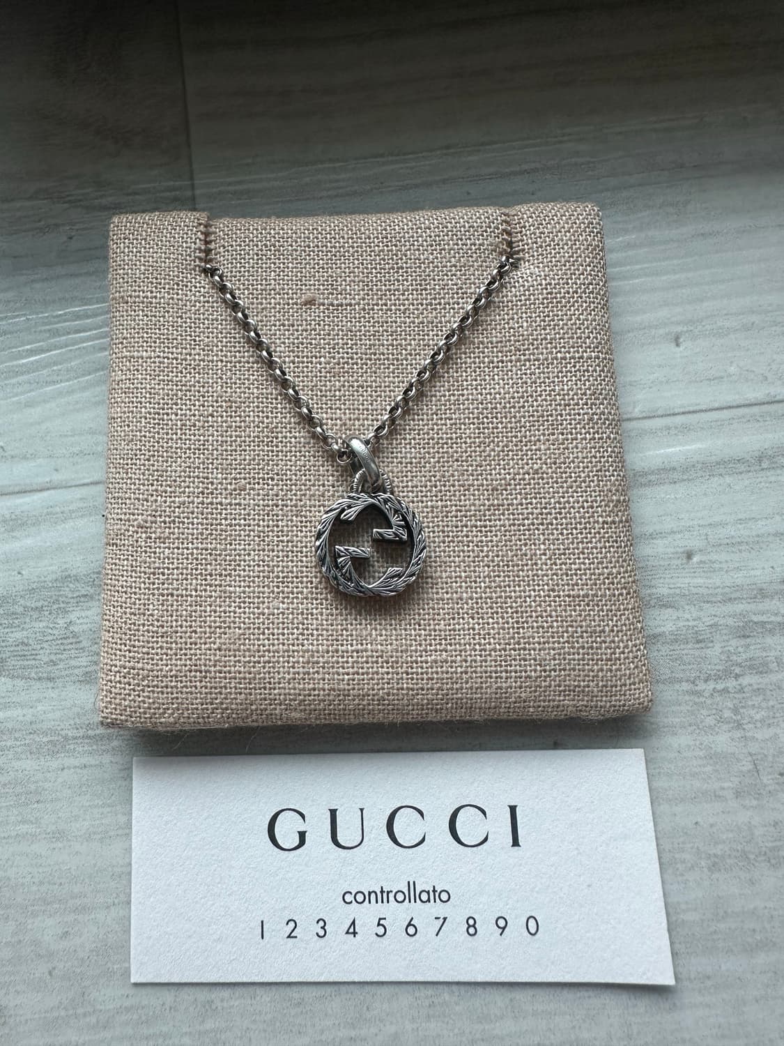 구찌 인터로킹G목걸이 [풀구성] 상품이미지1