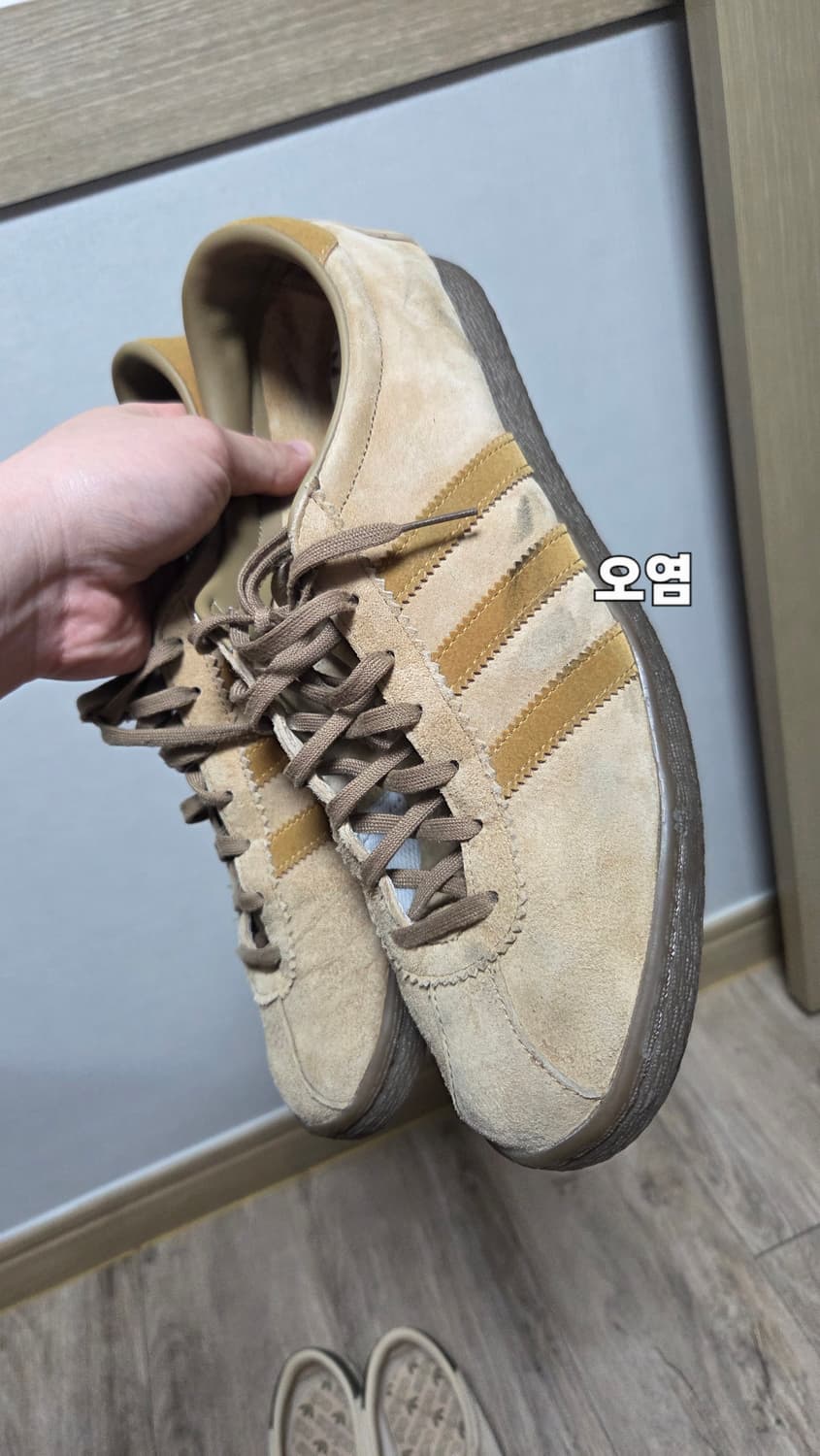 290)아디다스 토바코  그루엔 팬톤 메사 메이플 베이지 올리브 상품이미지3