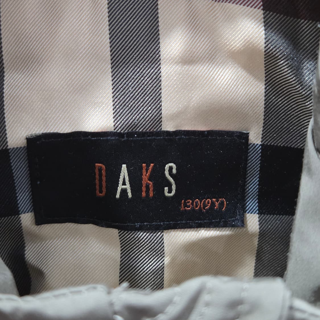 닥스 키즈 블루종 자켓 130/9Y 상품이미지3