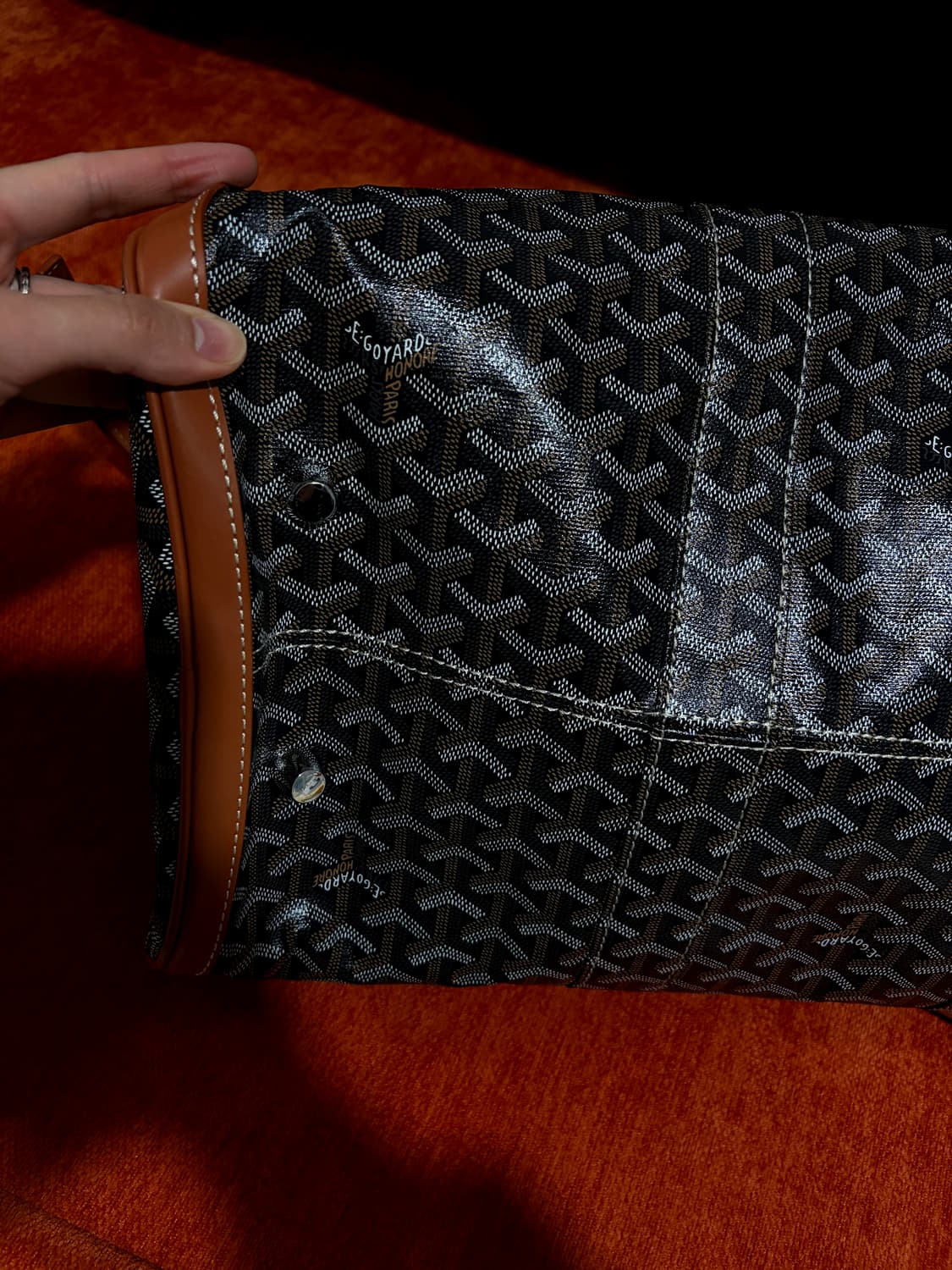 고야드 보스턴 가방 남여공용 최종가 상품이미지4