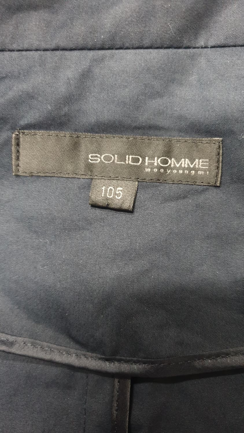 솔리드옴므  우영미 남성 네이비 조끼 105 상품이미지3