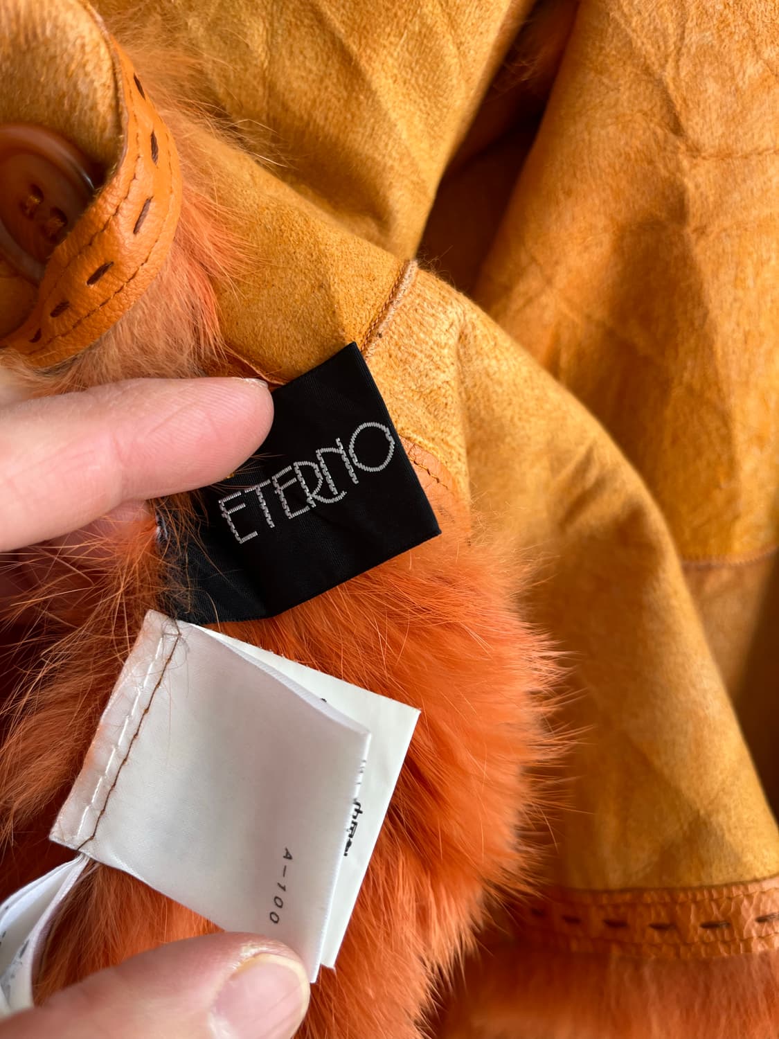 일본 빈티지 리얼레더 무스탕 자켓 상품이미지7