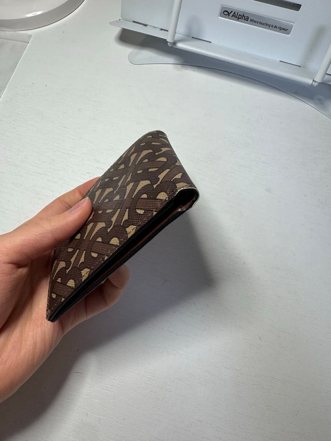 버버리 TB로고 모노그램 반지갑 상품이미지5