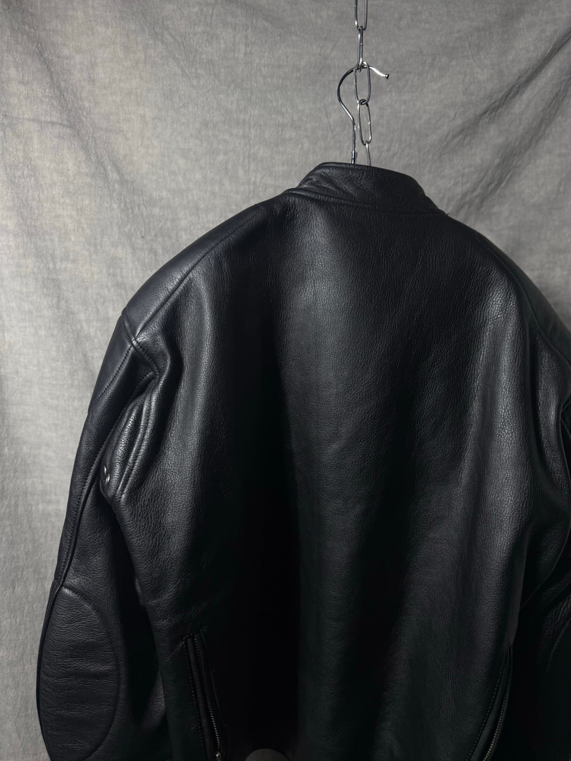 Greedy Motorcycle Cow hide Jacket 상품이미지6