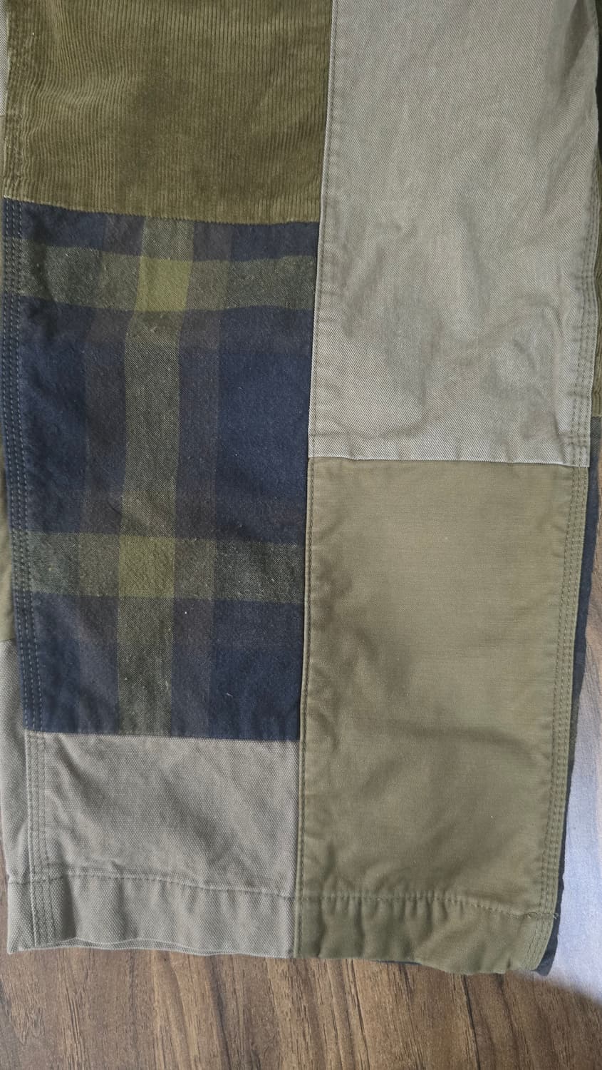 꼼데가르송 패치워크 카펜더 바지 L사이즈 상품이미지4