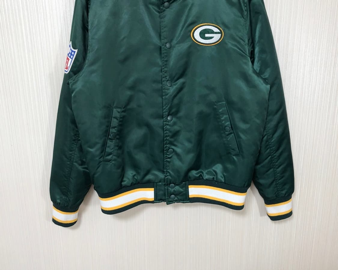 NFL 뉴에라 그린베이 패커스 새틴자켓 M 상품이미지3