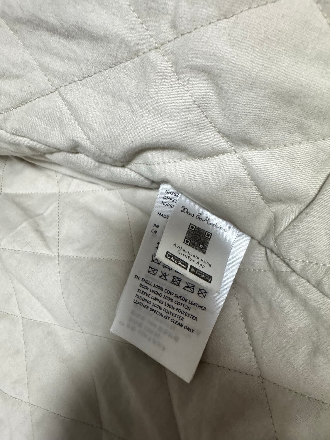 데우스 엑스 마키나 허리케인 스웨이드 자켓 상품이미지7