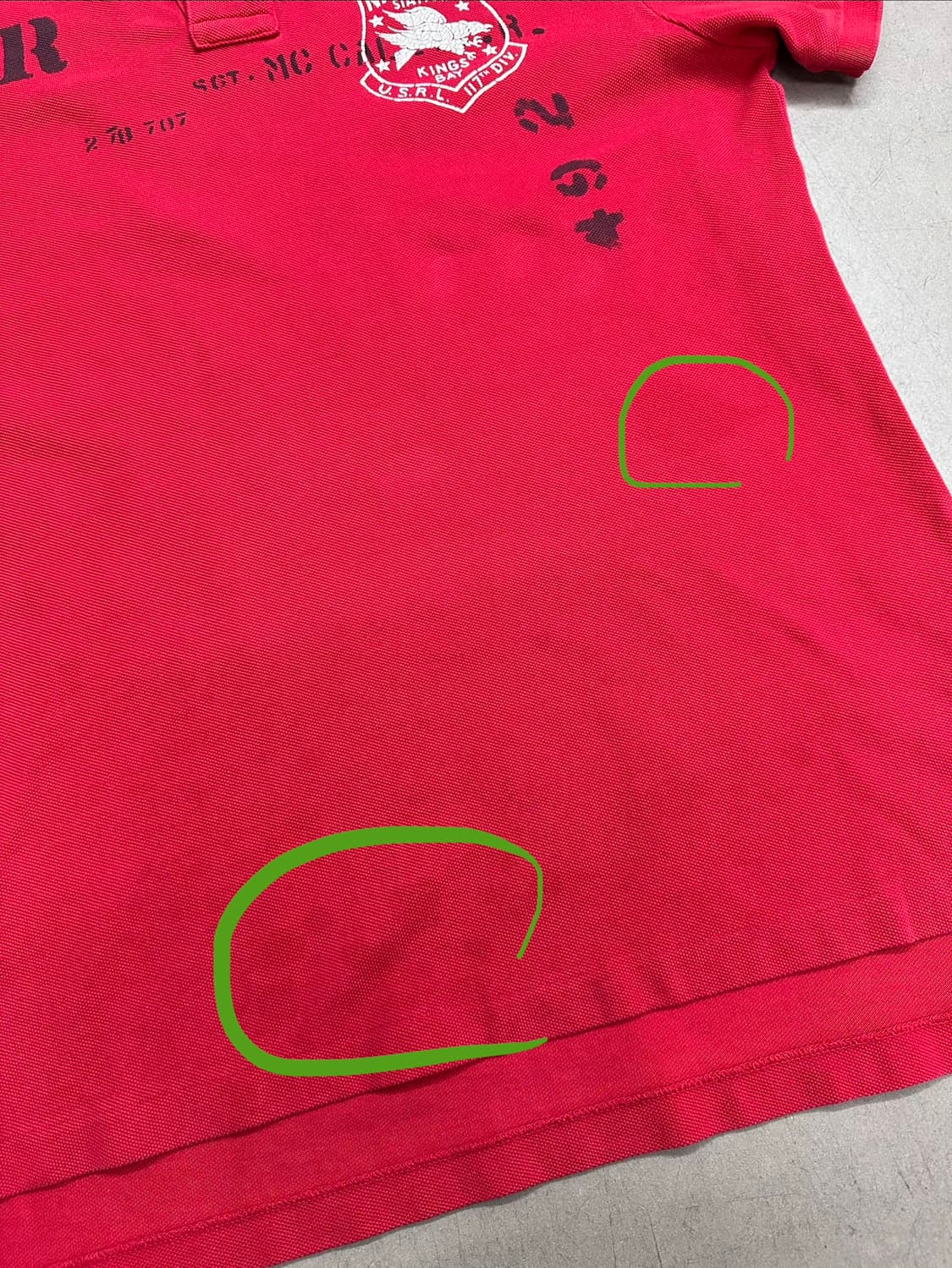 폴로 Naval그래픽 카라티 상품이미지6
