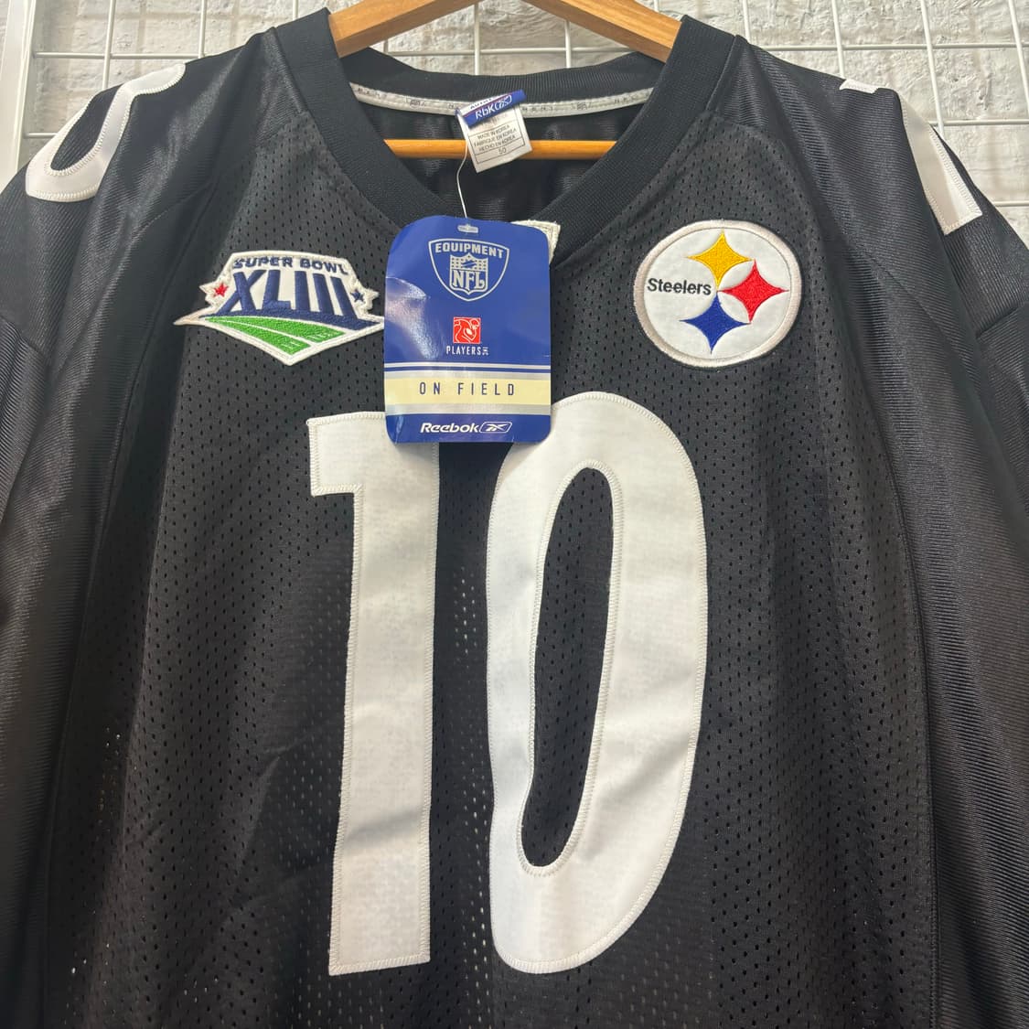 NFL X 리복 피츠버그 스틸러스 유니폼 져지 XL 상품이미지5