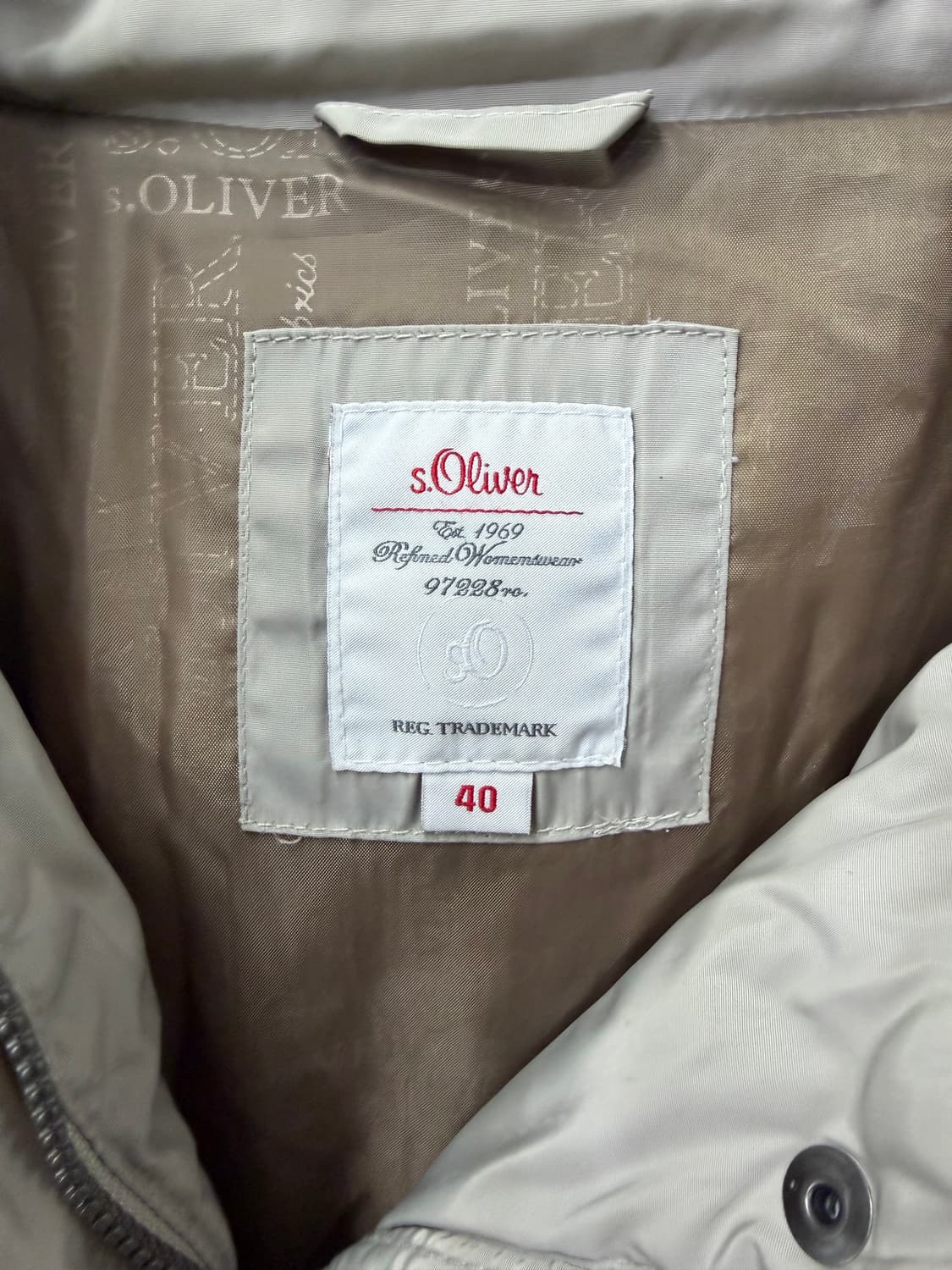 정품) s.oliver 에스올리버 여성 벨트패딩 40 상품이미지7