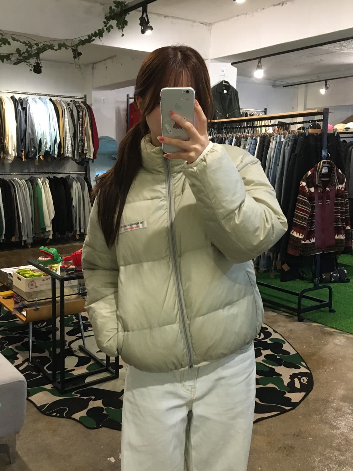 더뮤지엄비지터x마뗑킴 리버시블 패딩  상품이미지2
