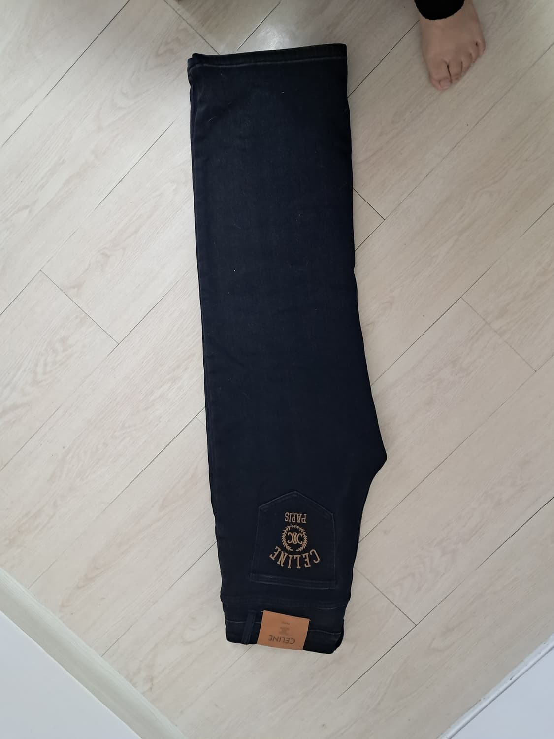 셀린느 블랙진 L사이즈 상품이미지2