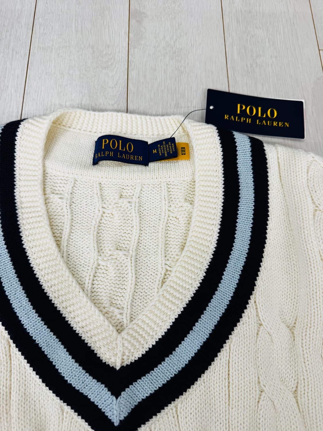 폴로 랄프로렌 크리켓 니트 (새 상품, M사이즈) 상품이미지2