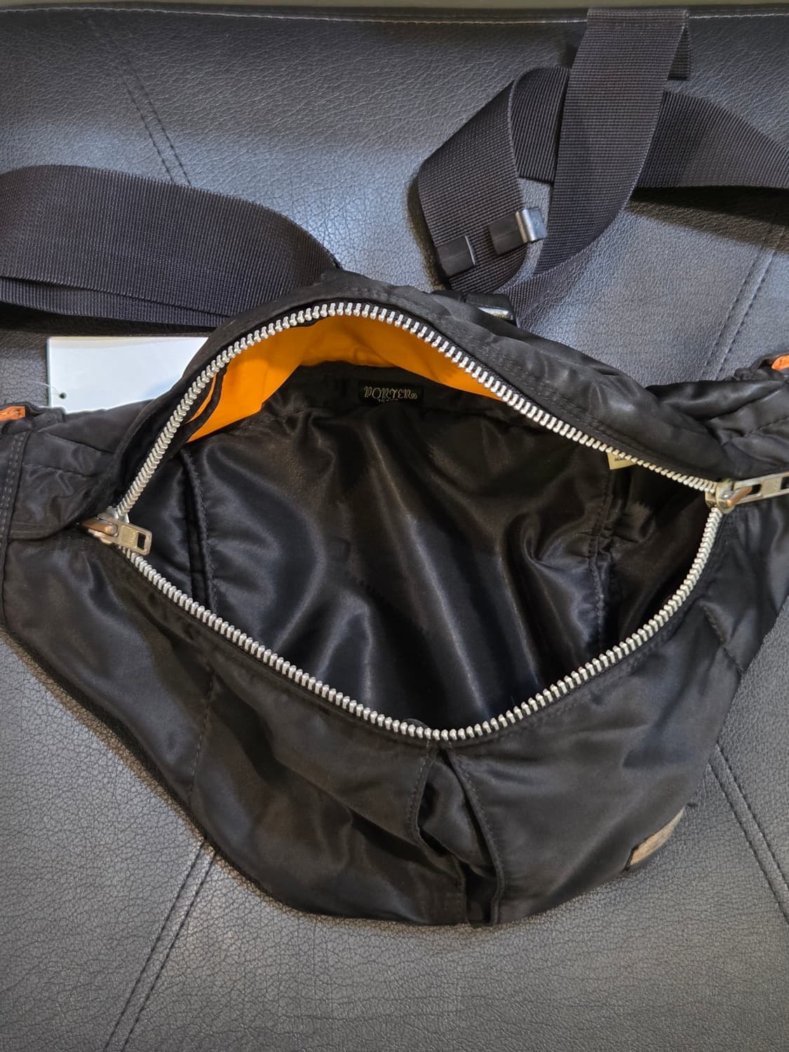 PORTER 포터 블랙 힙색💯  상품이미지3