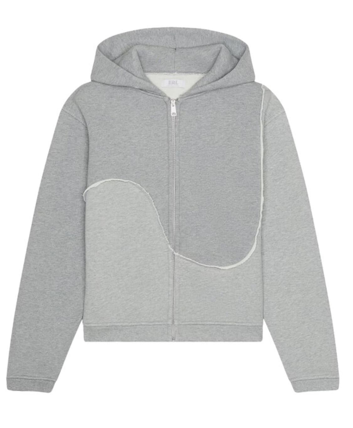 ERL 스월후드집업 그레이 상품이미지1