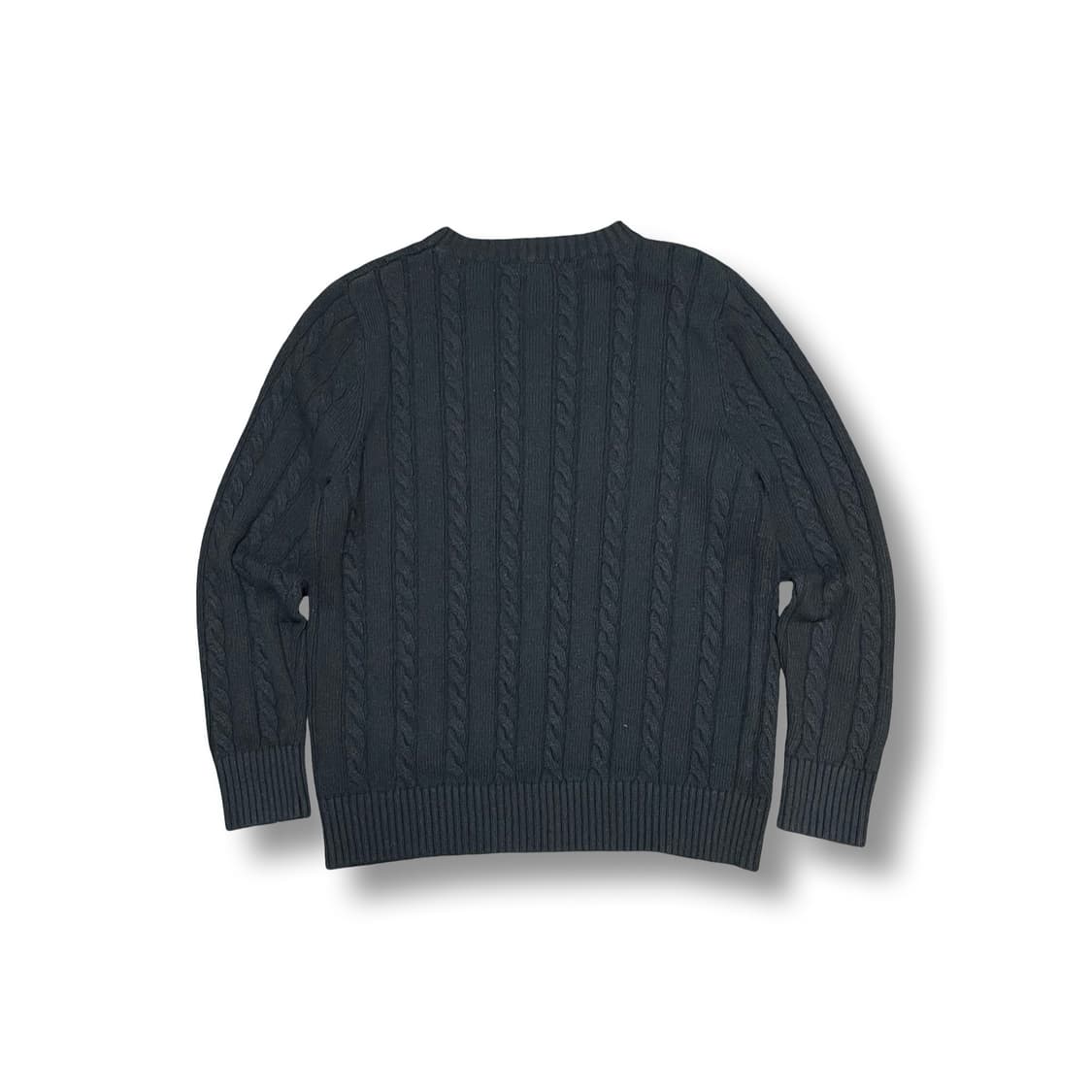 [XL] 폴로 랄프로렌 블랙 꽈배기 니트 상품이미지5