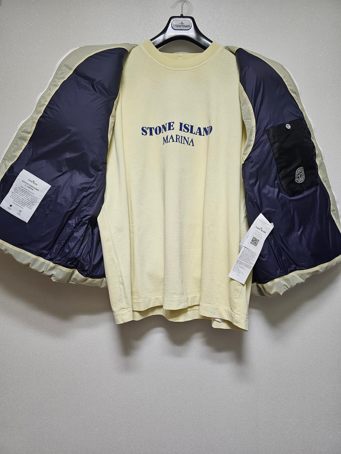 스톤아일랜드 마리나 립스탁 패딩 조끼 (새상품) 상품이미지6