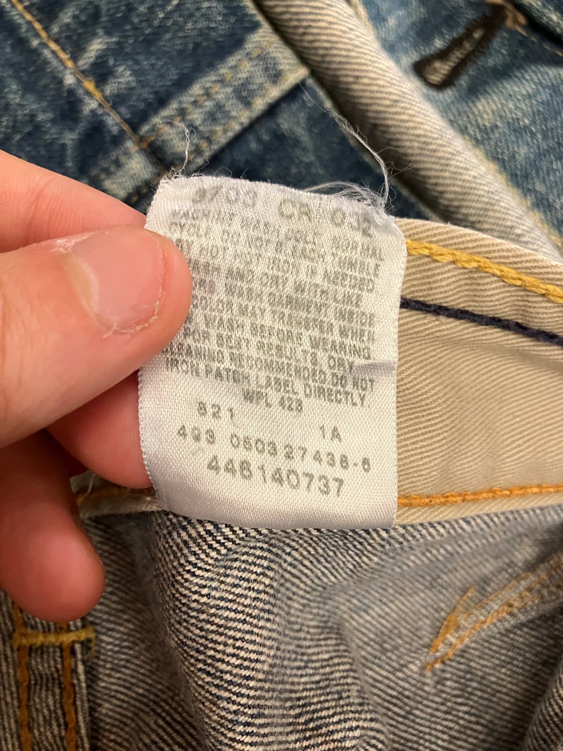 N327 00s 리바이스 실버탭 데님팬츠 상품이미지5