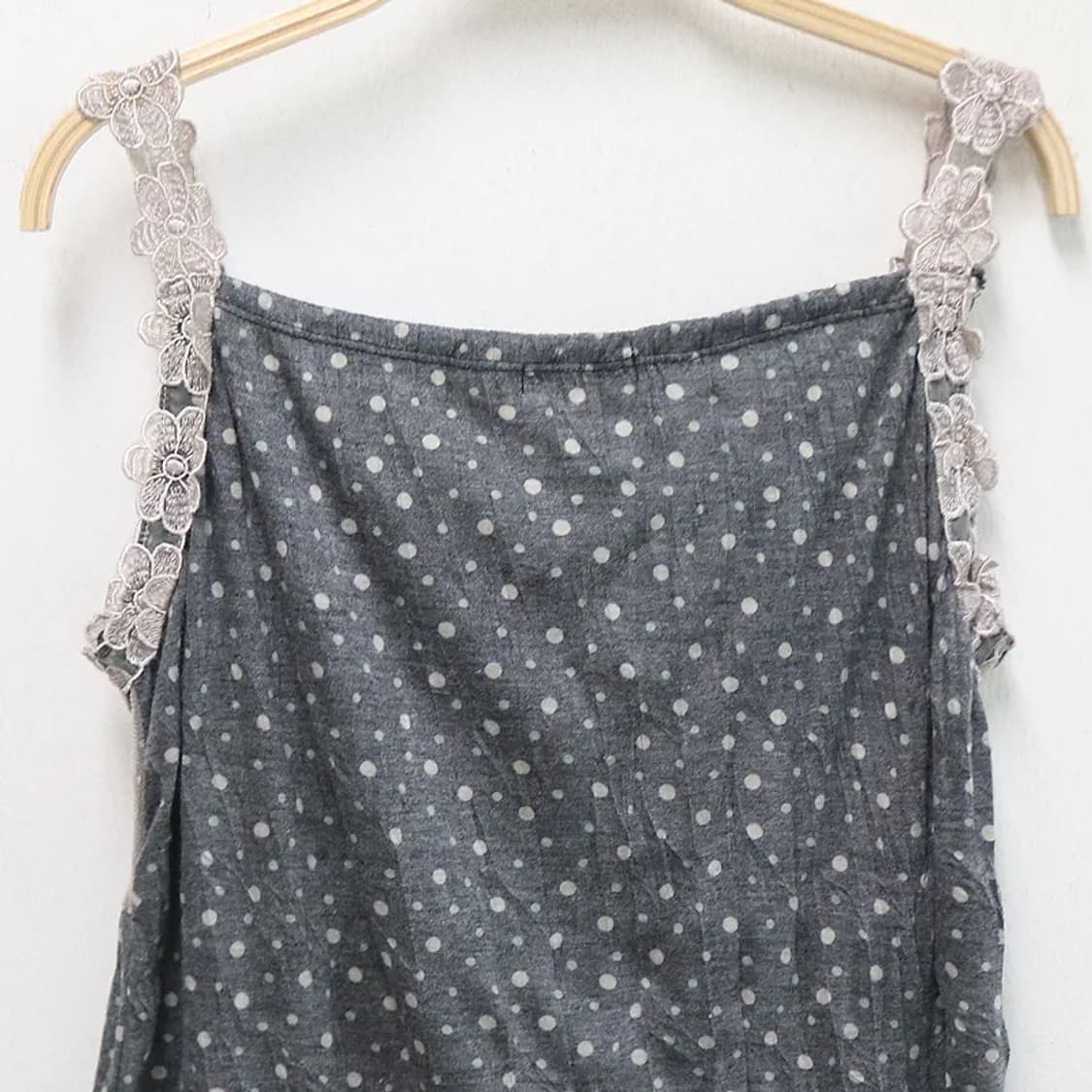 ANGEL NAP 플라워 포인트 슬리브리스 61146 상품이미지7