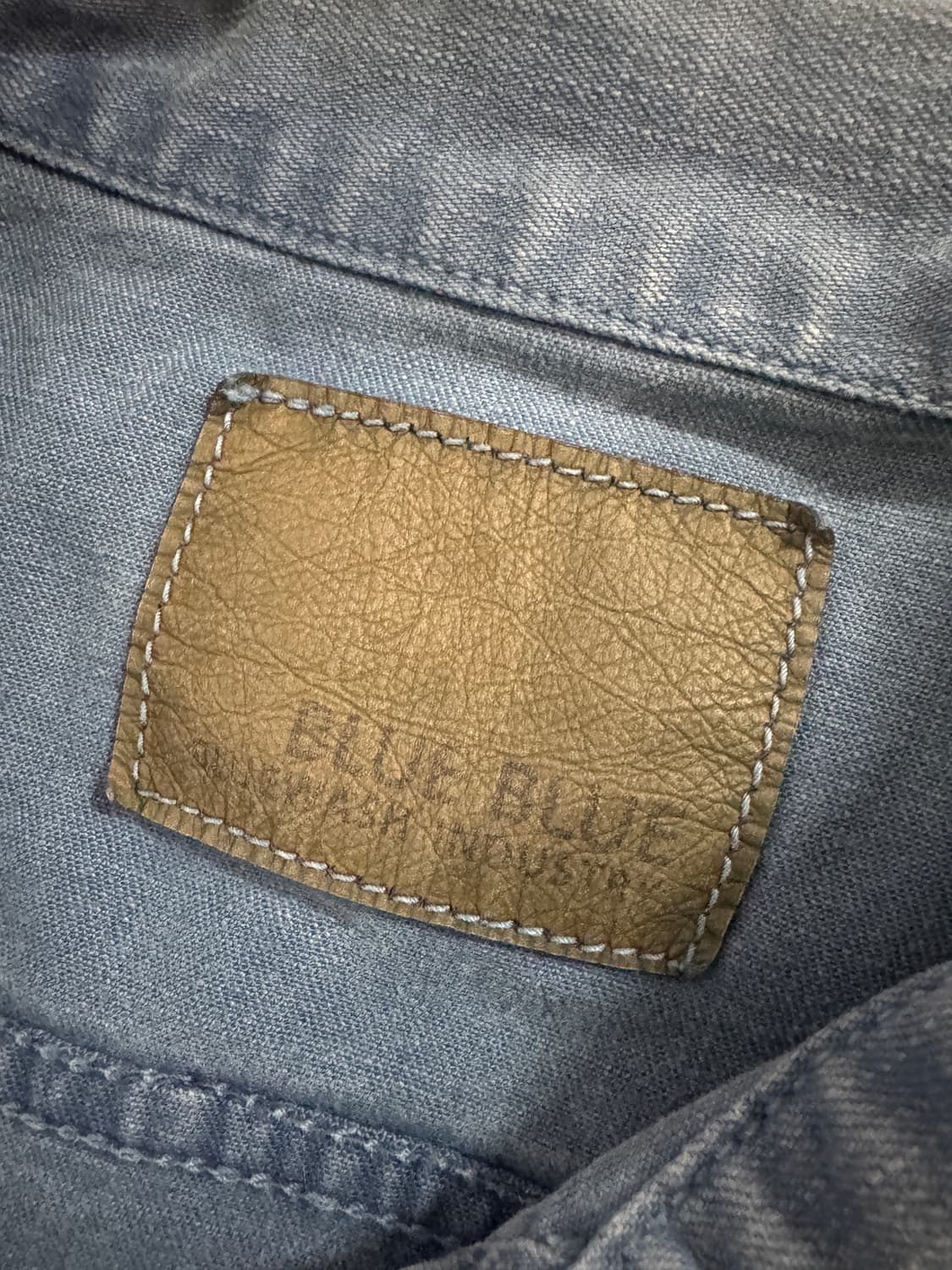 여성 블루블루재팬 일본빈티지 크롭 데님 자켓 상품이미지3