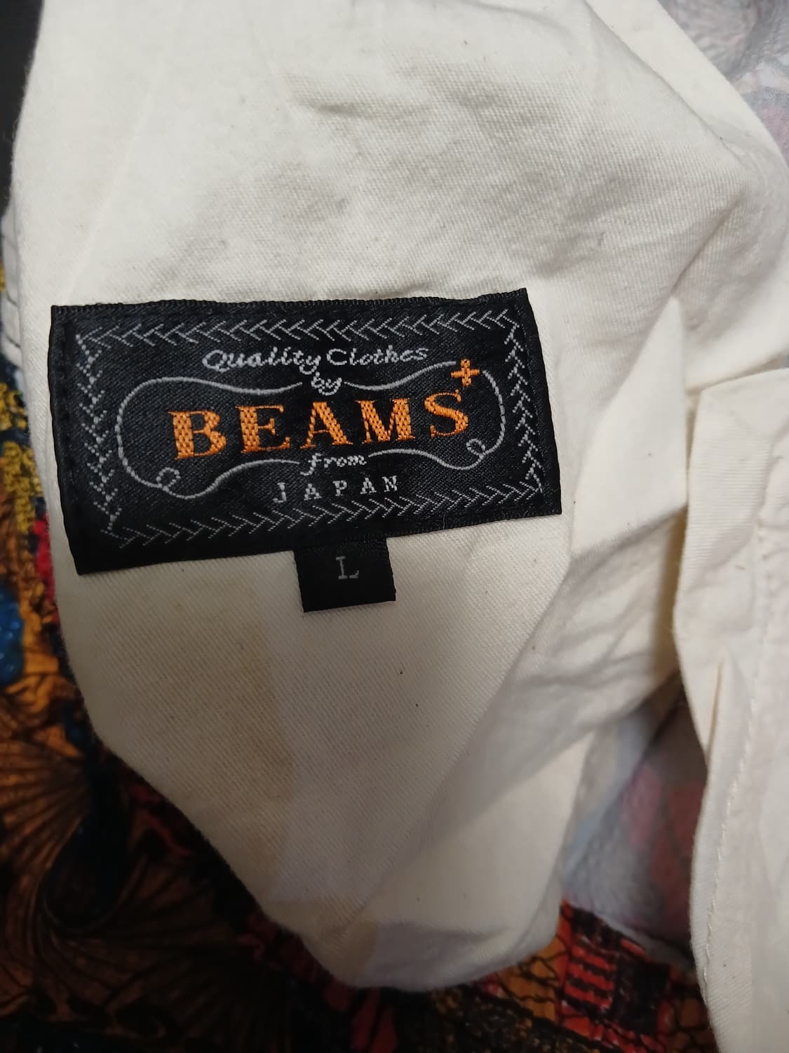 Beams×komatsu 콜라보 패턴 팬츠 상품이미지2