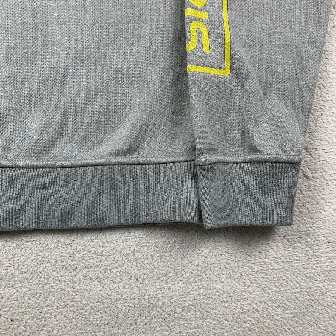 19SS 루이비통 그래비티 자카드 하프집업 맨투맨 그레이 상품이미지7