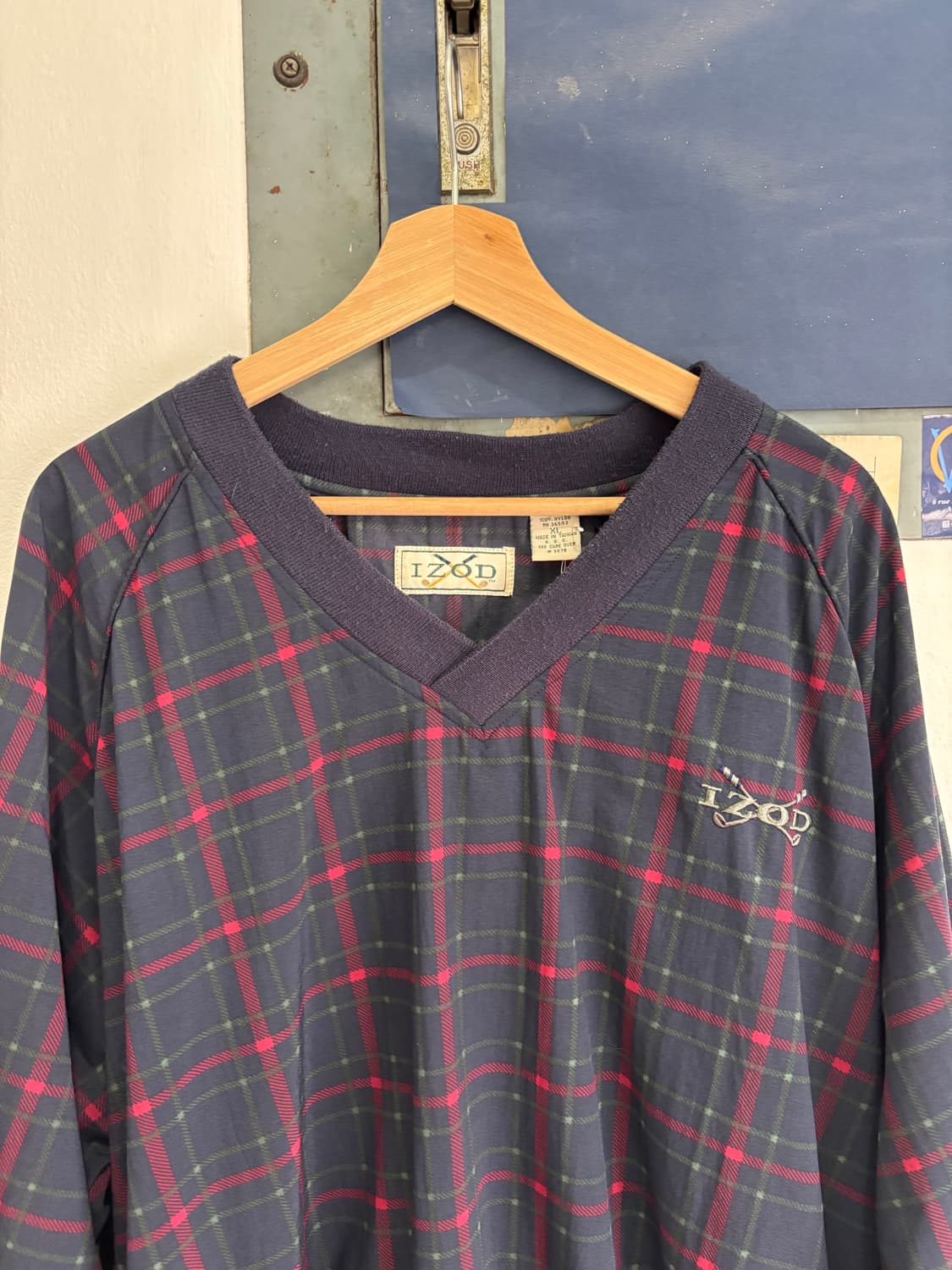 90s IZOD Check PullOver  상품이미지2