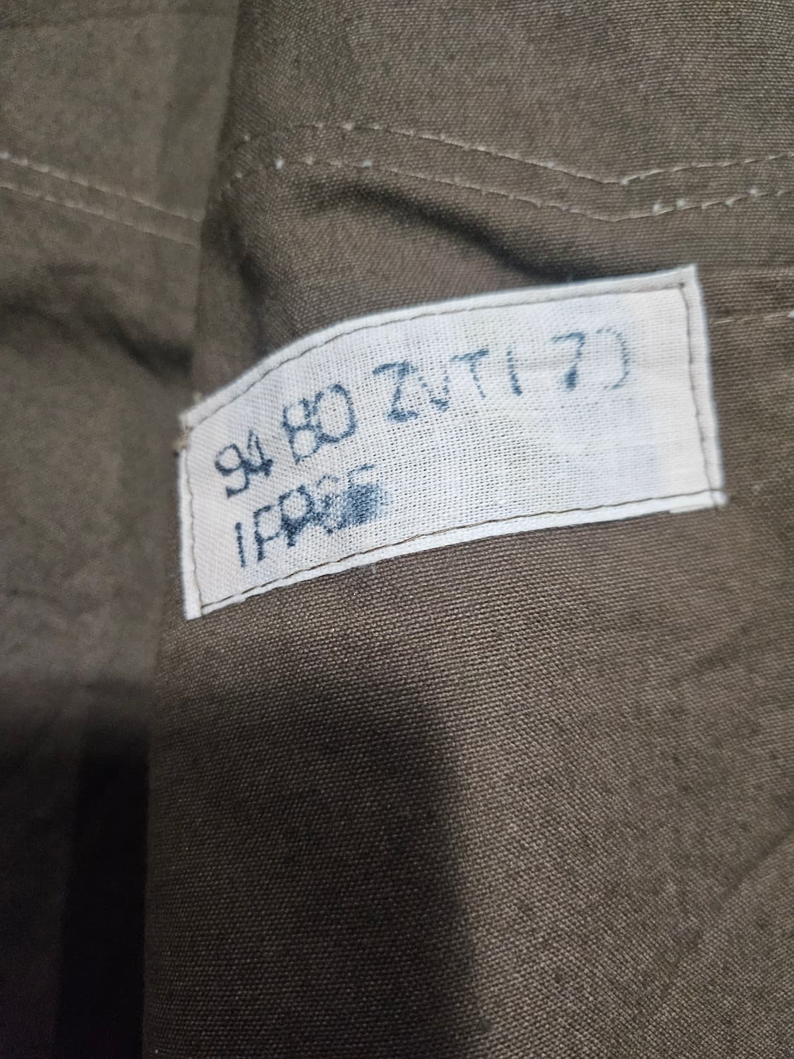 50s 프랑스군 워크자켓 신품 상품이미지6