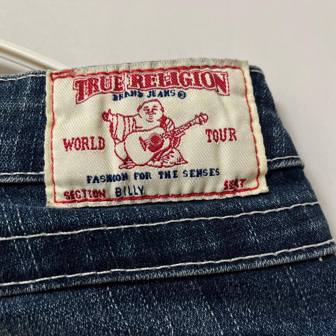 트루릴리전 여성 유스티치 워싱 데님 청바지 24 상품이미지4