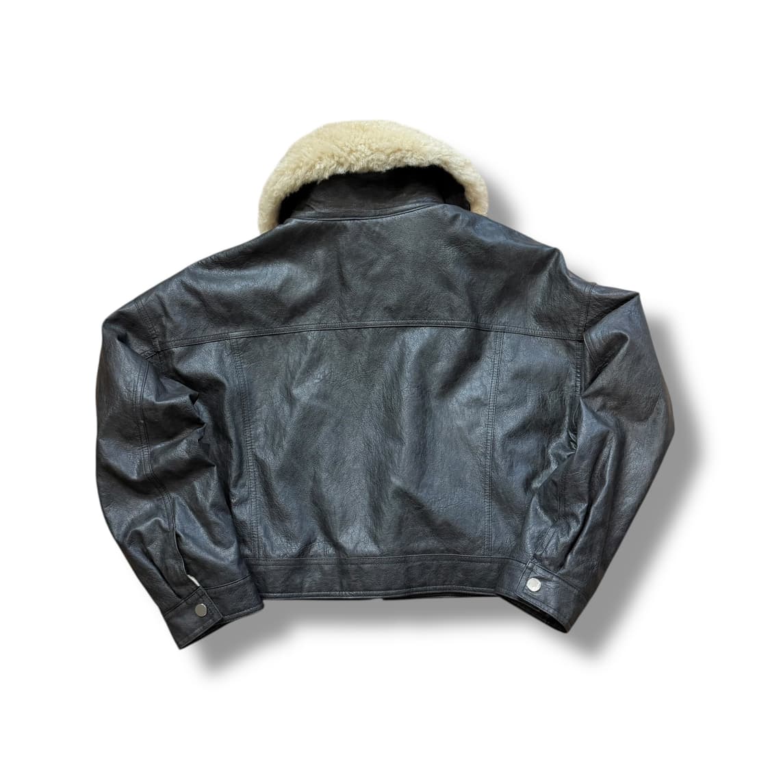 OZOC(오조크) 퍼 카라 무스탕 상품이미지2