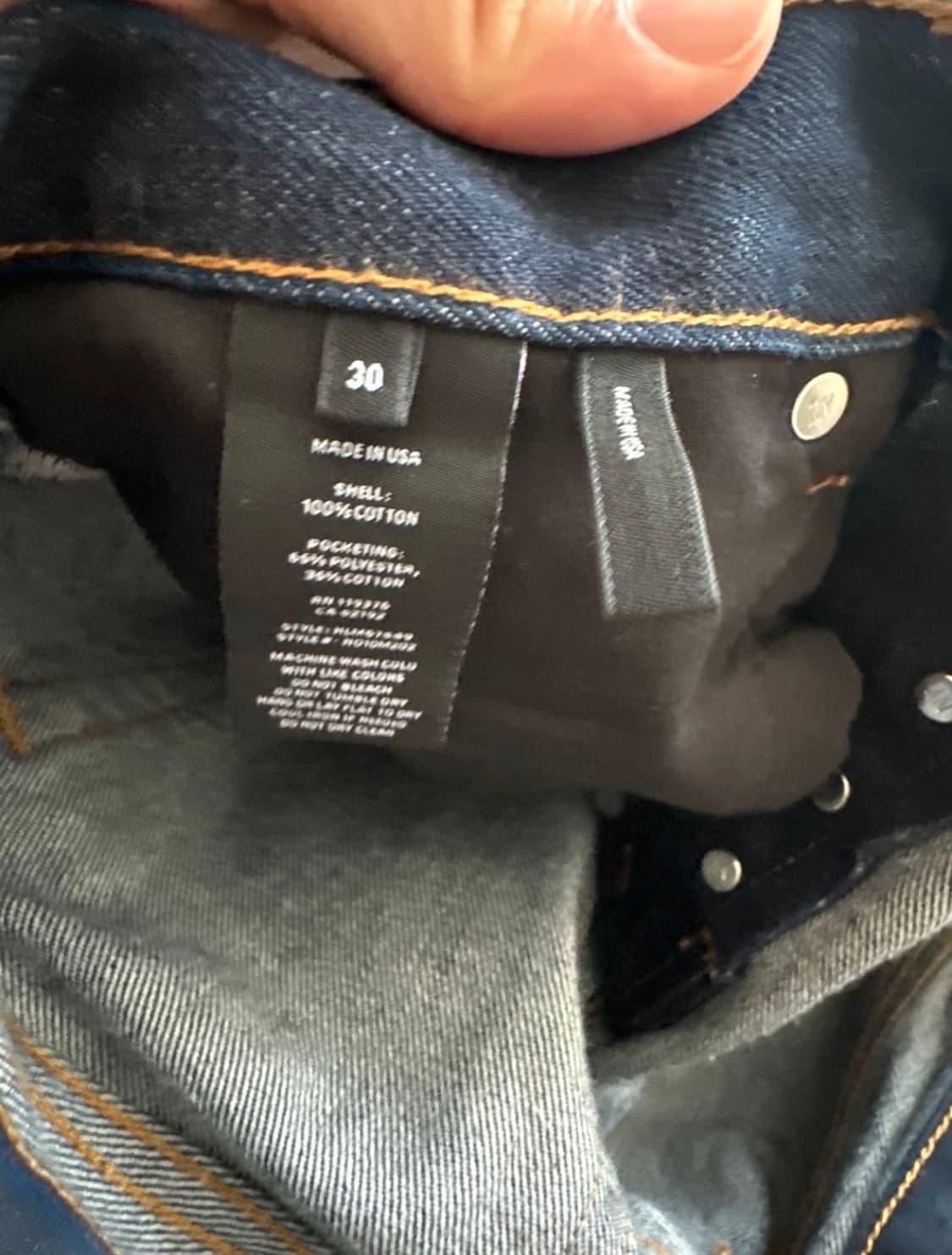 헬무트랭 98 클래식 컷 데님 상품이미지4