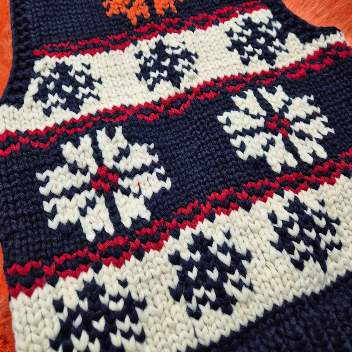 KANATA 카나타 눈꽃 패턴 코위찬 베스트 상품이미지4