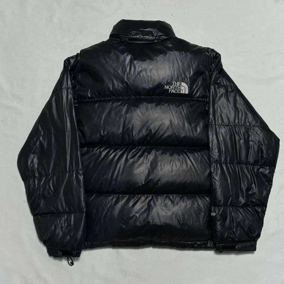 90 노스페이스 눕시 700 구스다운 유광블랙 패딩 상품이미지3