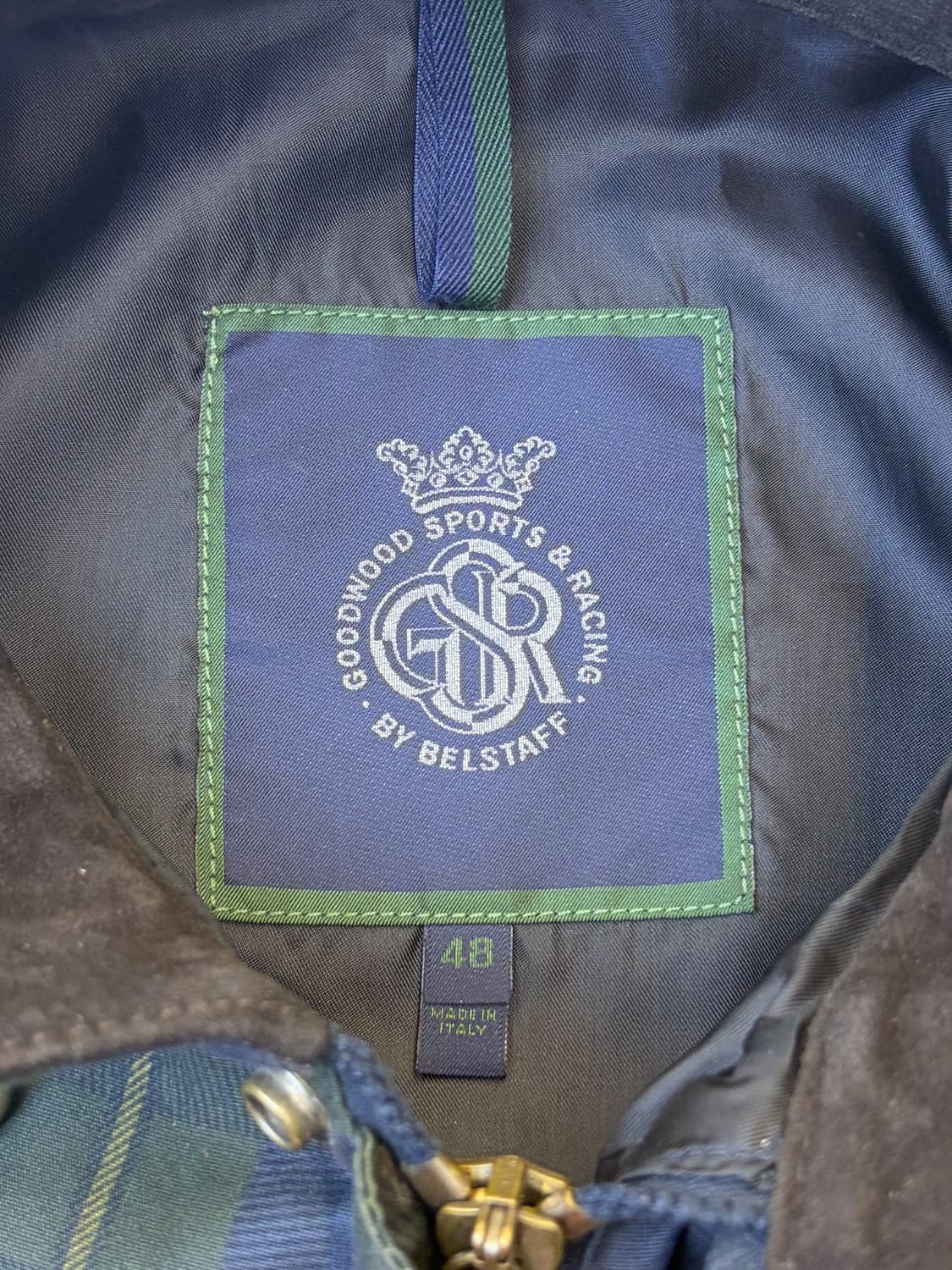 GSR 바이 벨스타프 블랙와치 왁스드 모터 자켓 상품이미지5