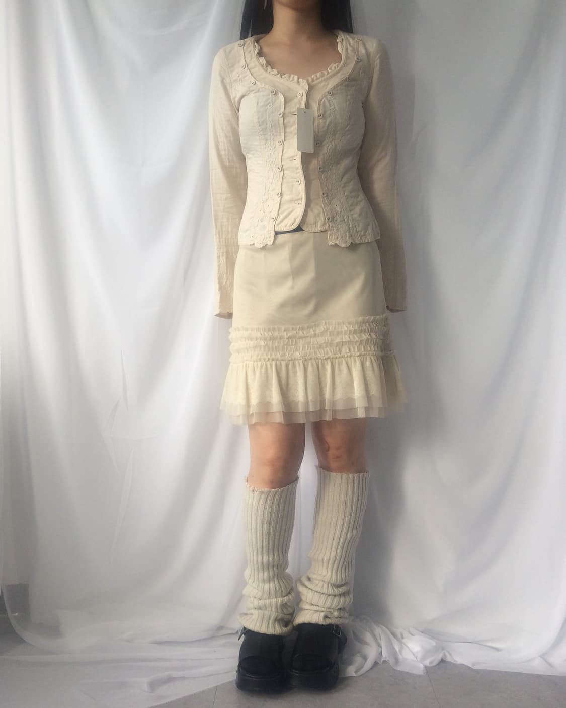 Button point jacket 상품이미지1