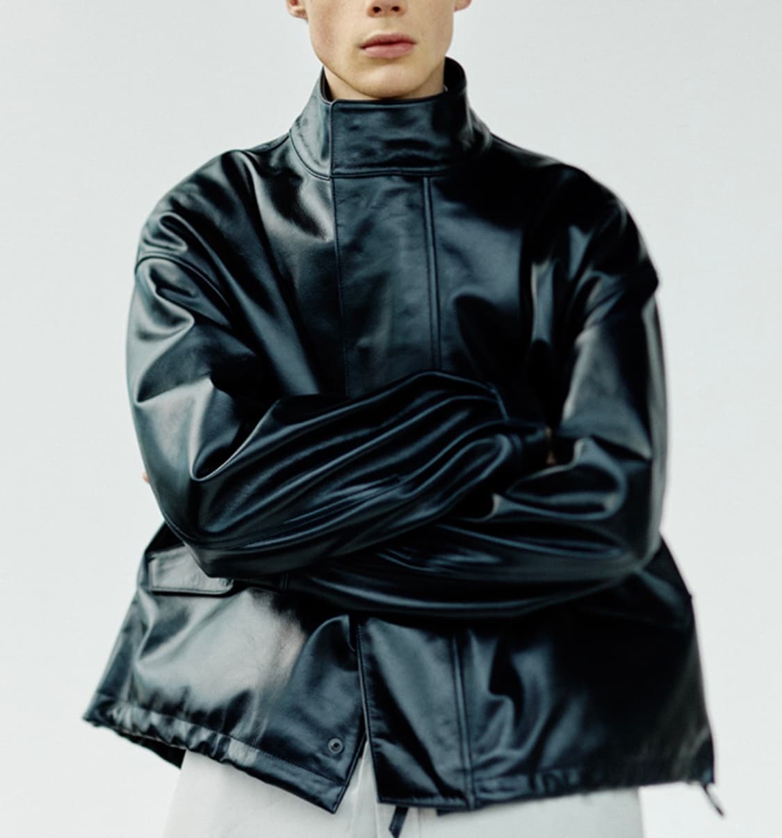 아트이프액츠 레더 자켓 상품이미지6