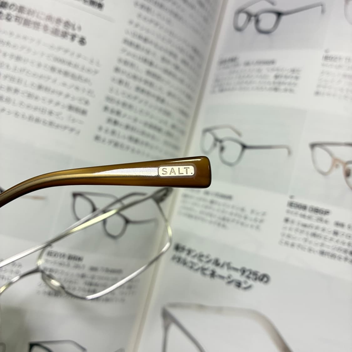 SALT Optics 솔트 옵틱스 빈티지 스퀘어 실버 안경 상품이미지7