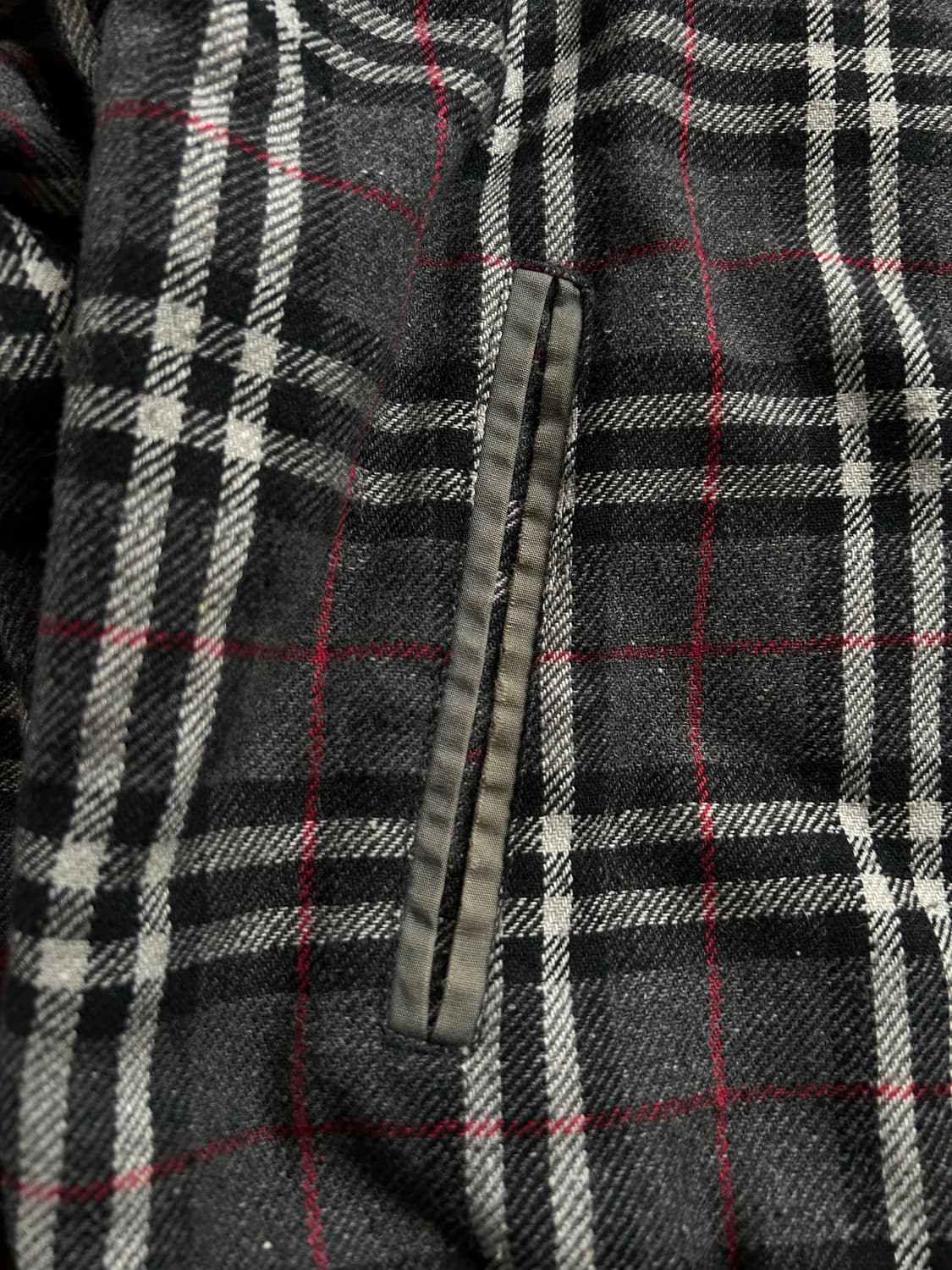 00’s 스투시 버버리 봄버자켓 상품이미지4