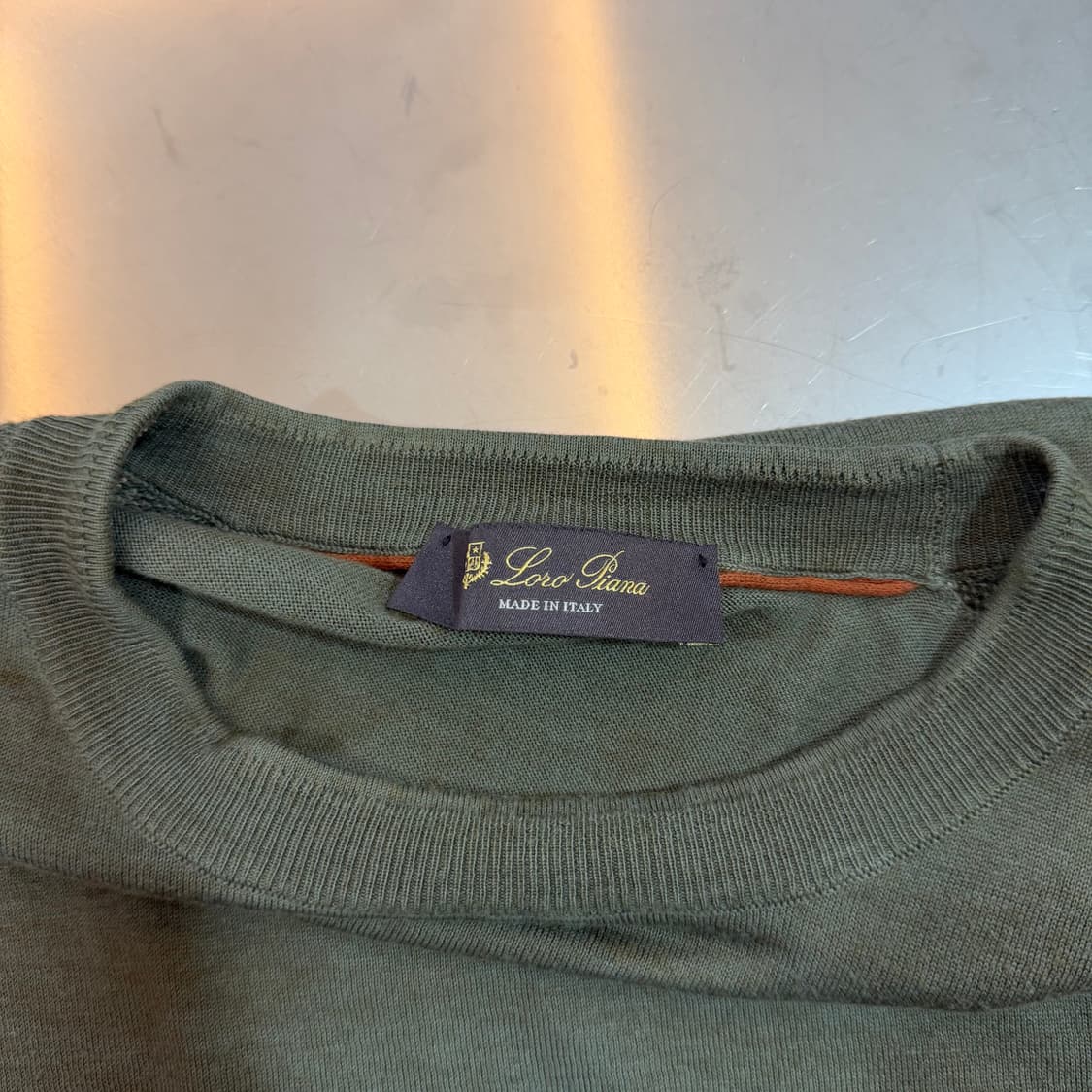 [리오브] 로로피아나 캐시미어 니트 상품이미지4